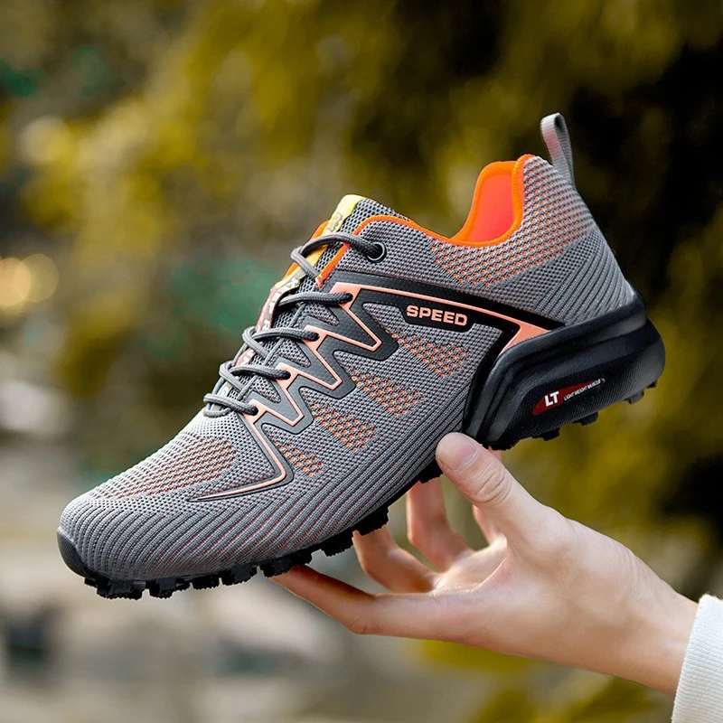 Outdoor Shoes Hiking Shoes Outdoor Lightweight Training Shoes Men's Shoes Mesh Casual Shoes Men's K100 Comfortable Lace