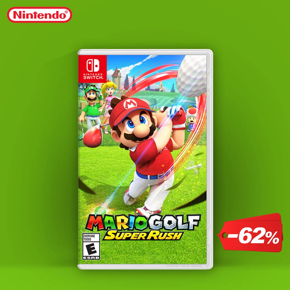 Mario Golf: Super Rush Nintendo Switch Game Deals 100% New Physical Game Card Sports Game for Nintendo Switch Game Console