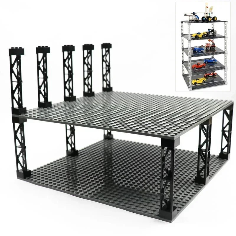 4 Stück City Zubehör Säulen High-Tech MOC Teile für Militärbaustein Weihnachtsgeschenk Spielzeug für Kinder Image