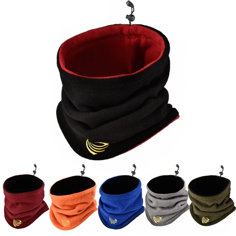 Modischer Winter-Fleece-Halstuch, Unisex, warm, für Ski, Snowboard, winddicht, kältebeständig, Outdoor, Radfahren, Wandern, multifunktional Image