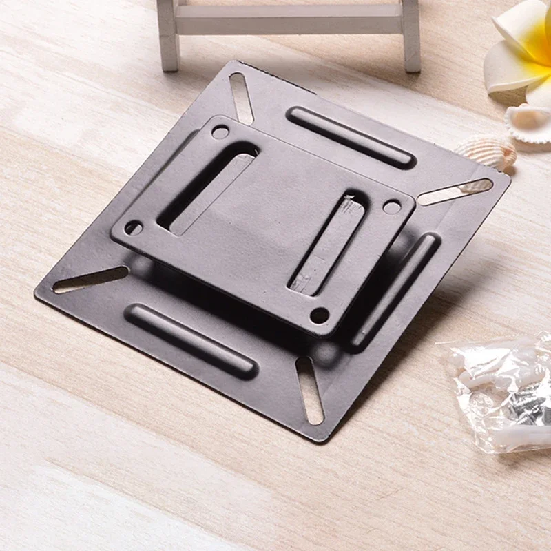 VESA 75/100 support 14-26 pouces TV montage mural Snap fixation panneau plat universel métal TV support LCD LED moniteur TV cadre