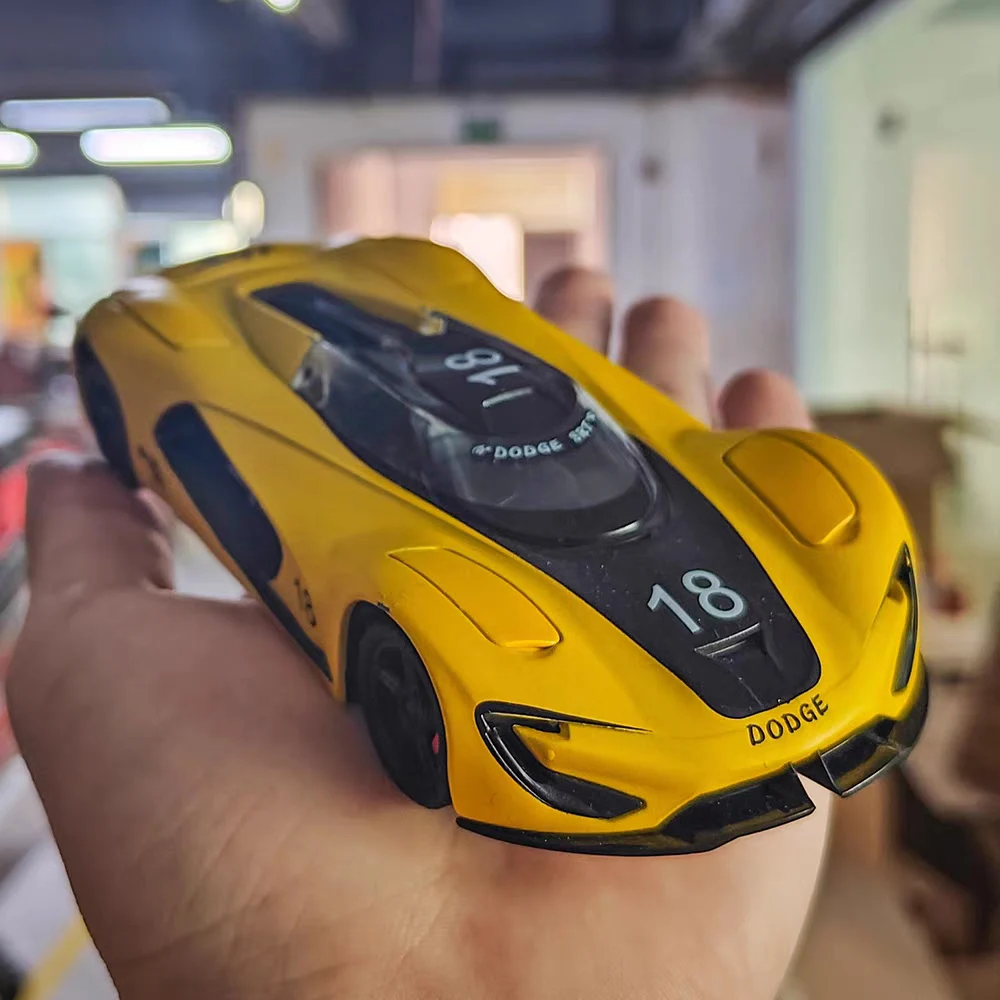 1:32 SRT Tomahawk XVGT Apollo IE Modelle Spielzeug Sportwagen Licht Sound Miniaturfahrzeuge Gummireifen Auto Jungen Lernspielzeug Image