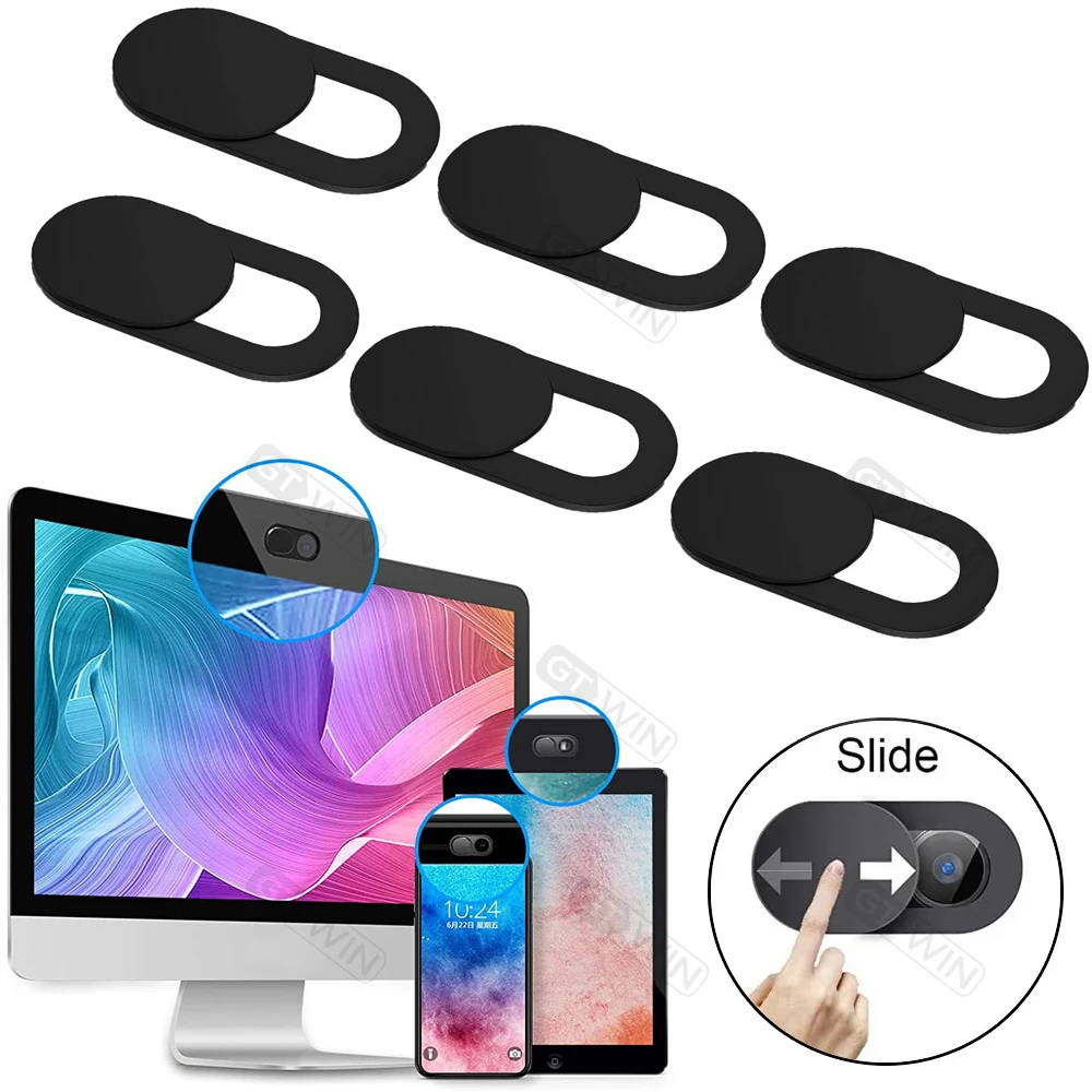 5/10 pièces Webcam couverture tablette ordinateur portable caméra couvre curseur téléphone portable anti-espion DYM pour PC Macbook tablette lentilles autocollant de confidentialité