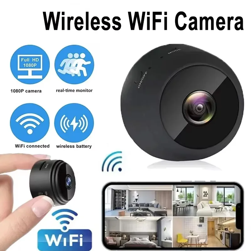 Neue A9 Kamera Wifi 1080p HD Wireless Security Monitor Für Home Nacht Version Video Schutz Remote Intelligente Camcorder Image