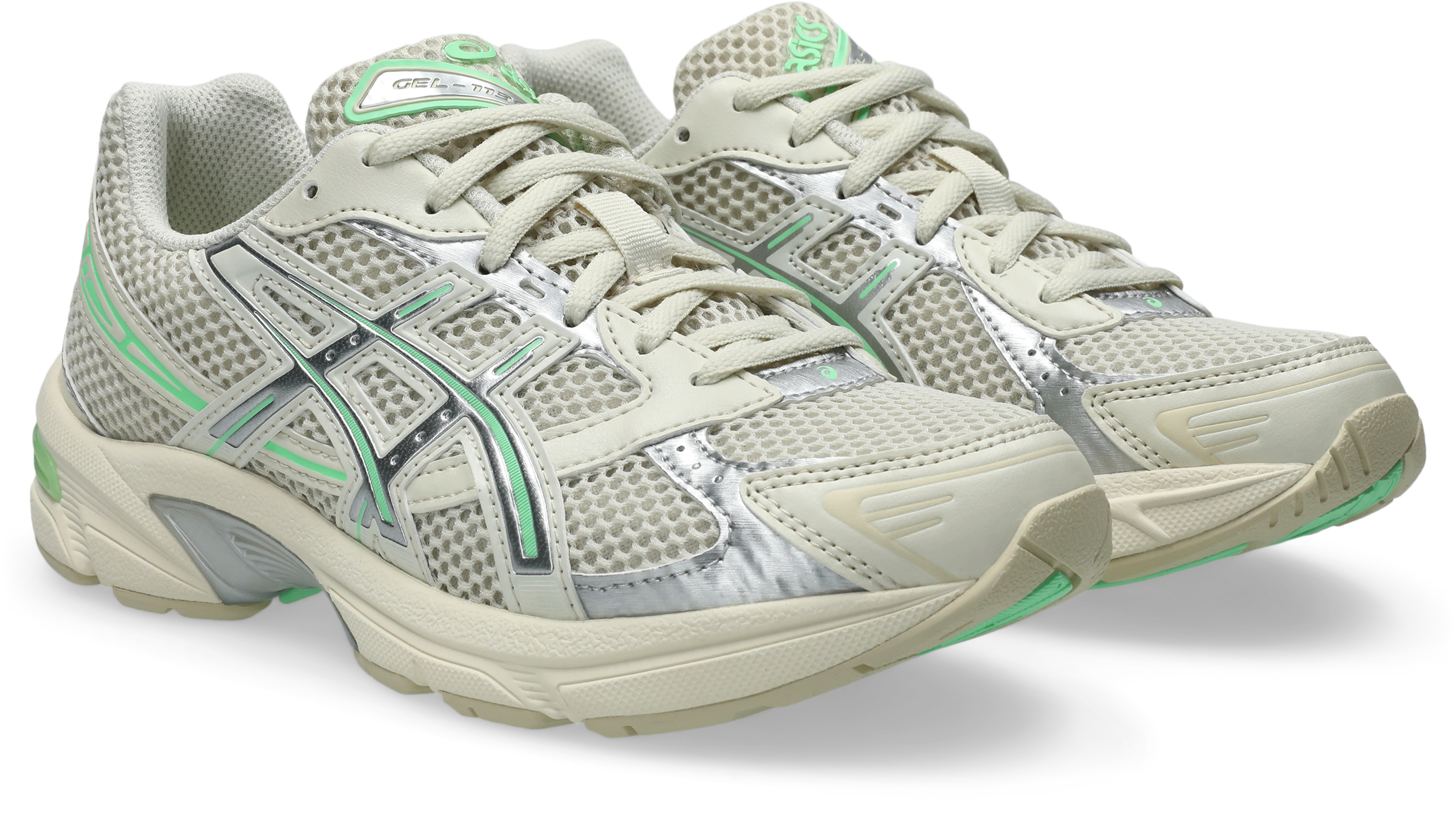 Sneaker ASICS SPORTSTYLE "GEL-1130", Damen, Gr. 40, pale oak, menthol, Synthetik, Schuhe Sneaker