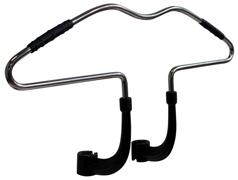 WALSER Kleiderbügel Chrom/schwarz 30085 Image