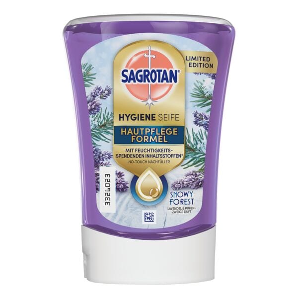 Sagrotan No-Touch Nachfüller »Snowy Forest« 250 ml lila