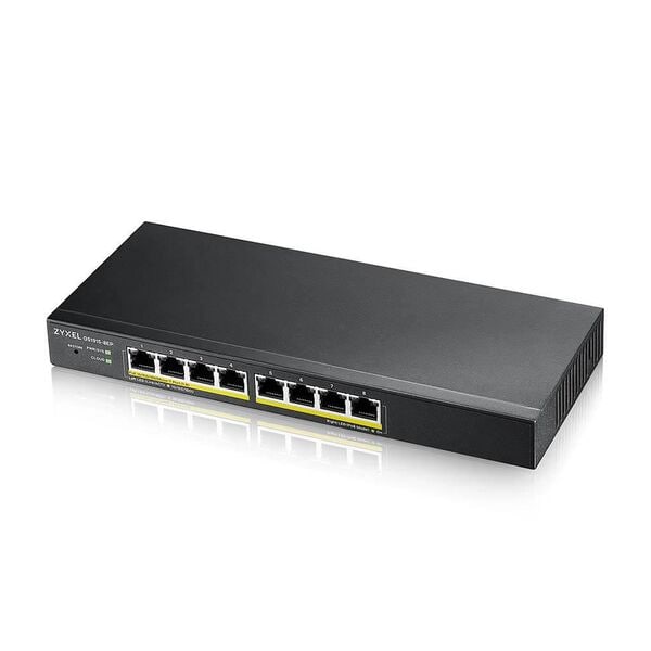 Zyxel Switch »GS1915-8EP-EU0101F 8-Port Gigabit Ethernet 0dBA Smart Managed« 8-fach