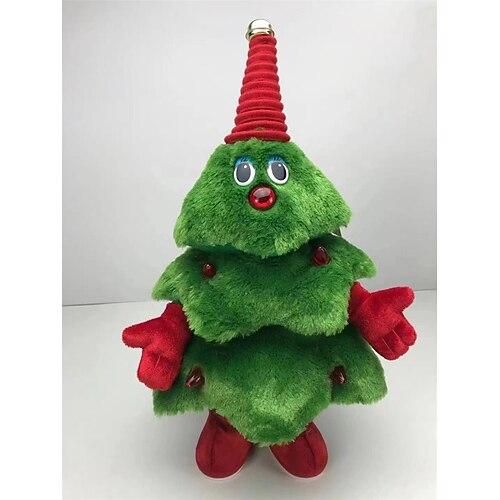 Ideal Weihnachtsgeschenke für Enkelkinder Mädchen Jungen Tanzender Musik Weihnachtsbaum Spielzeug - Elektrischer Saxophon spielender Weihnachtbaum interaktive Feiertagsdekoration für festliche Image