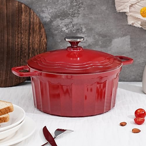 Auflaufformen, Keramik-Emaille-Topf, Haushalts-Suppentopf, Schmortopf, Induktionsherd-Auflaufform, Keramik-Auflaufform, Antihaft-Topf, Kochtopf Image