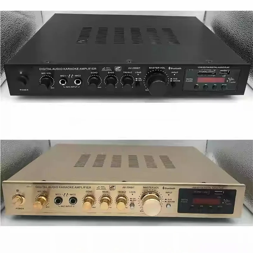 AV-298BT Fünfkanal-Hochleistungsverstärker für den Haushalt mit integriertem Bluetooth und Fernbedienung 110 V 220 V Image