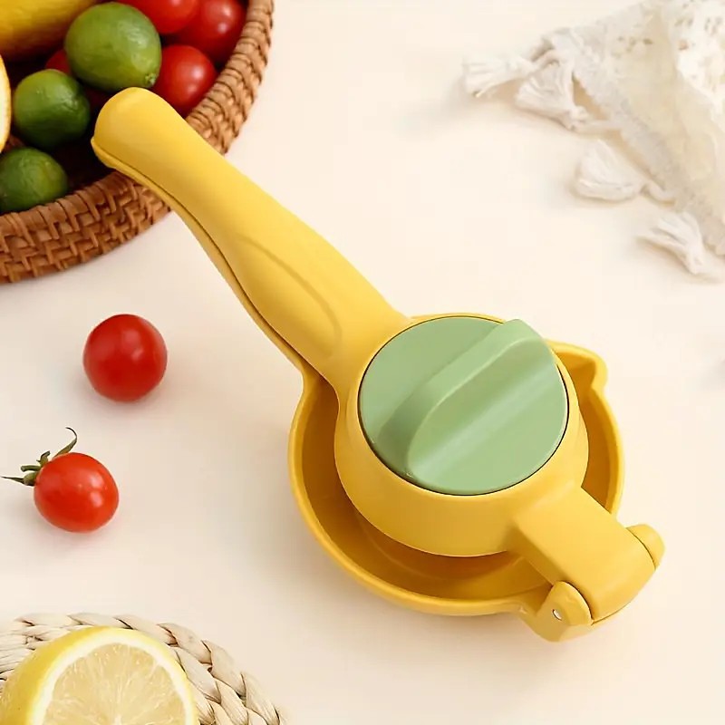 Manual Orange and Lemon Juicer – Multifunctional Fruit Squeezer with Pomegranate Clip, Easy Home Juicing Tool
