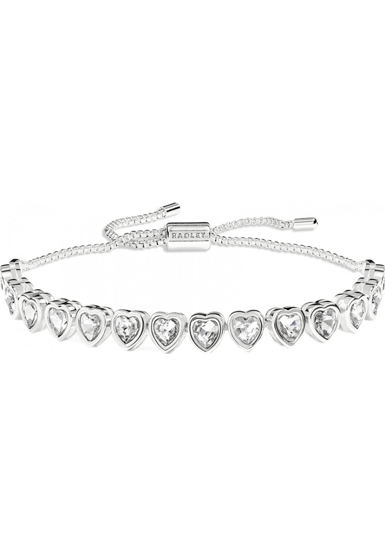 Radley Womens RYJ3435S Ladies Little Heart Lane Bracelet - Silver - One Size | Radley Sale | Discount Designer Brands