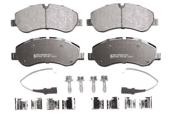 LPR Bremsbelagsatz FORD 05P1786A KTJK212K021GA,5SP1786A,2162266 BK212K021AA,BK212K021AB,03H23D05,1763915,1842632,1916326,2221820 Image