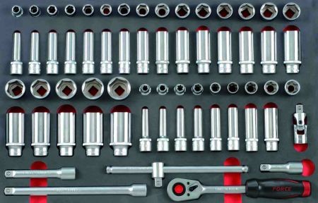 FORCE Steckschlüsseleinsatz-Set 4631 Image