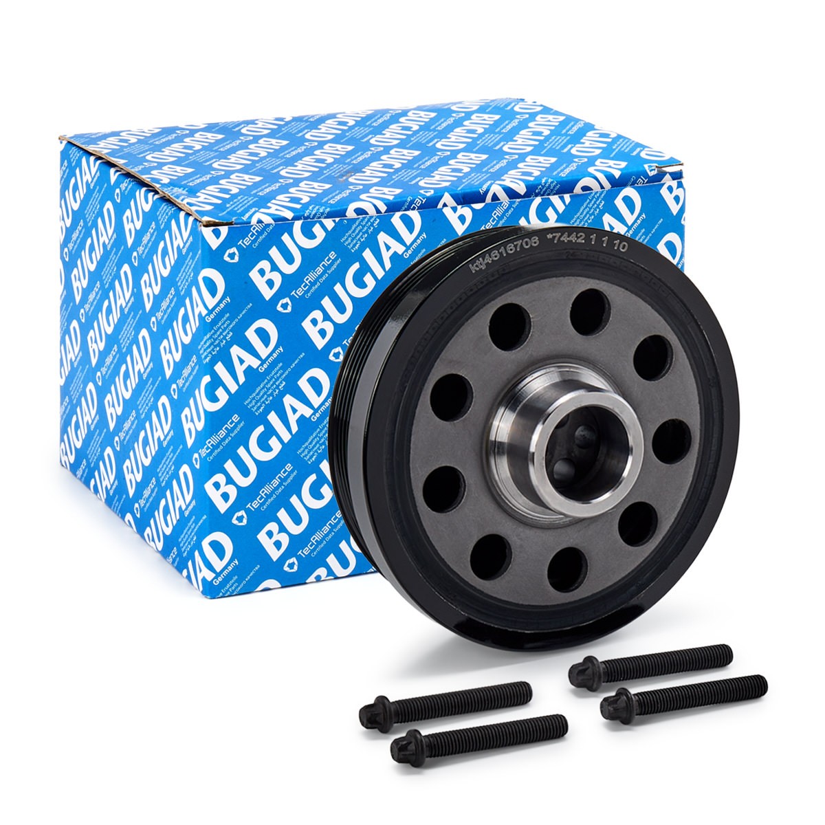 BUGIAD Kurbelwellenriemenscheibe BMW BCP16706 7799153,7823191,11237797995 Kurbelwellenscheibe,Riemenscheibe, Kurbelwelle 11237799153,11237823191 Image