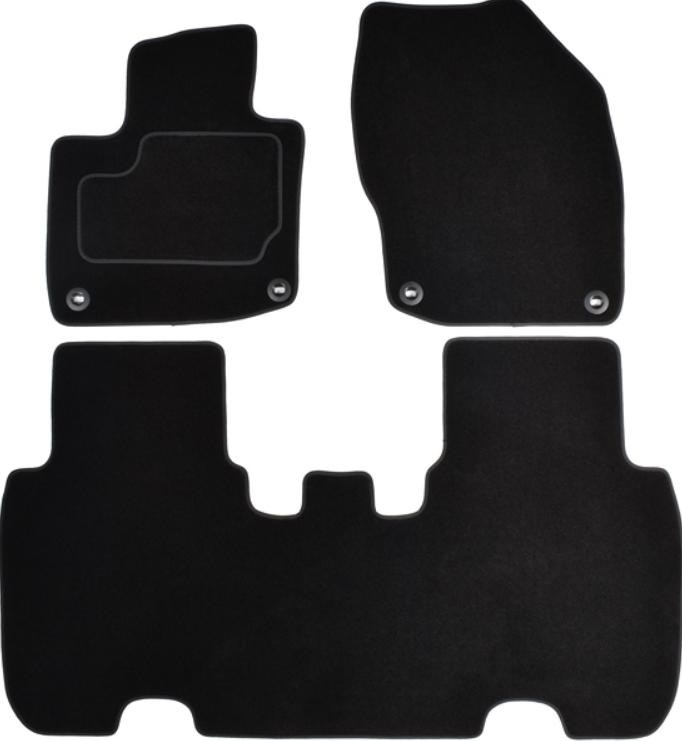 CUSTOPOL Fußmattensatz HONDA HON116C Autofußmatten Image