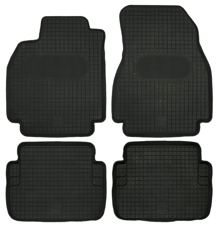 POLGUM Fußmattensatz RENAULT P07C Autofußmatten Image