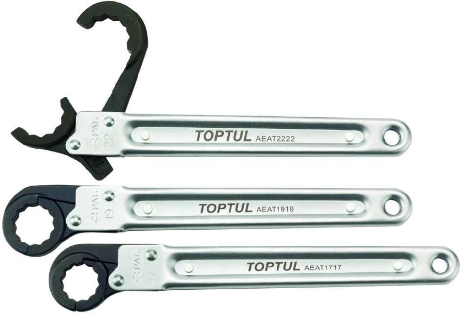TOPTUL Ratschen-Ringgabelschlüssel AEAT1010 Image