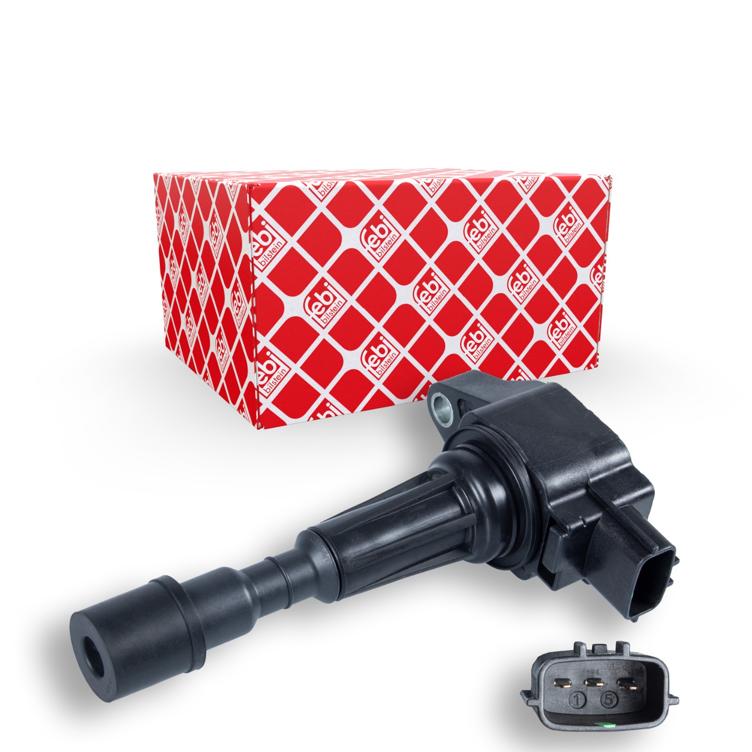 FEBI BILSTEIN Zündspule MAZDA 106775 ZJ2018100,ZJ2018100A Einzelzündspule Image