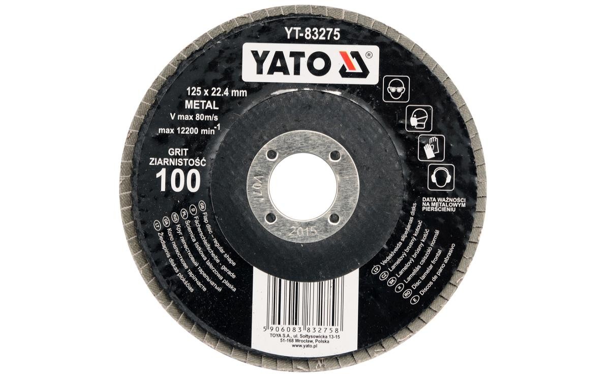 YATO Trennscheibe, Winkelschleifer YT-83274 Image