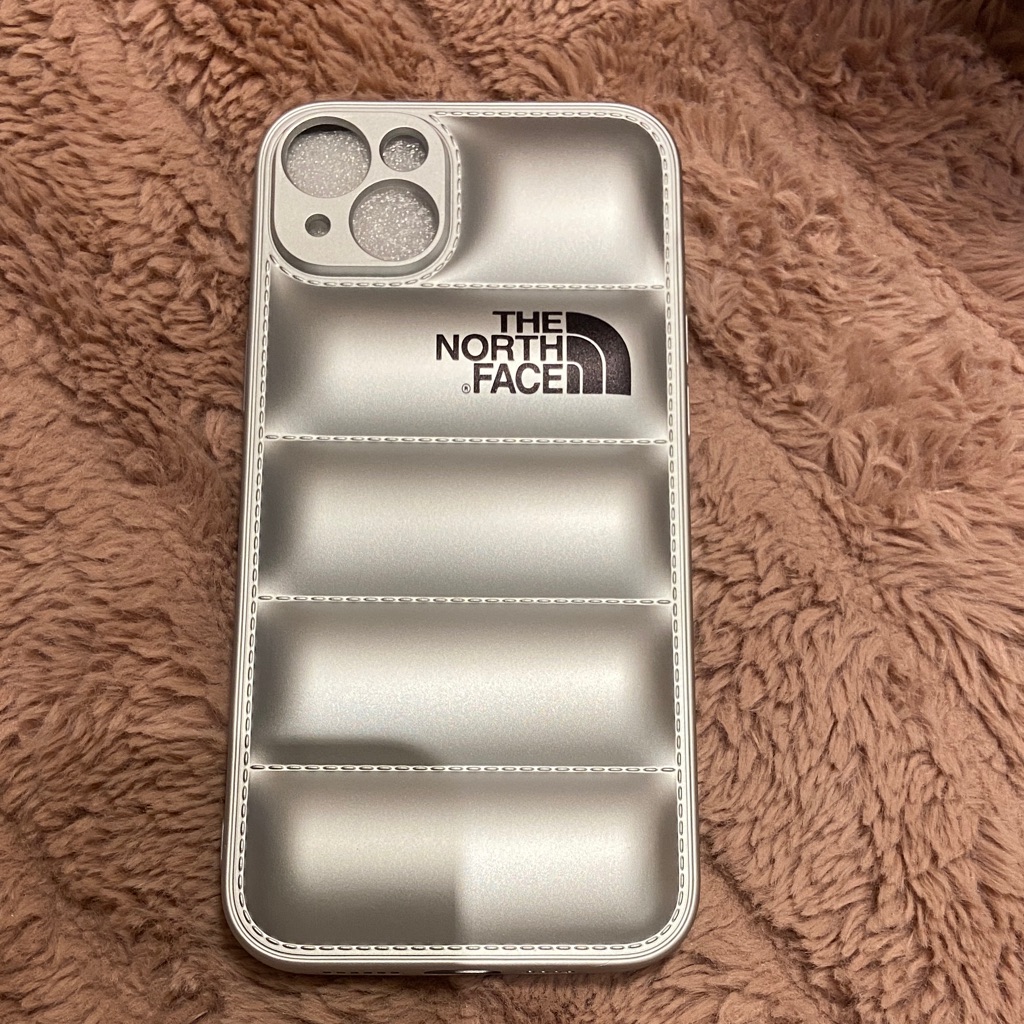 The North Face Cell Phones & Accessories | The North Face Metallic Silver Phone Case Iphone 14 Plus | Color: Silver | Size: Various