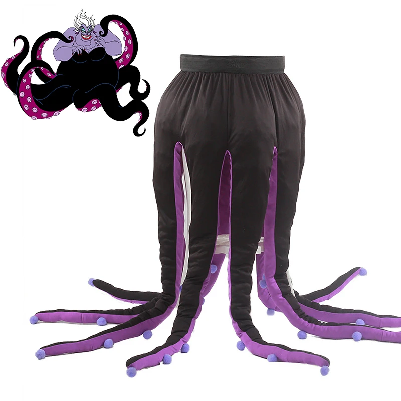 2025 Neuankömmling Lila Die kleine Meerjungfrau Oktopus Fancy Dress Up Erwachsene Frauen Halloween Ursula Sea Witch Kostüm Image