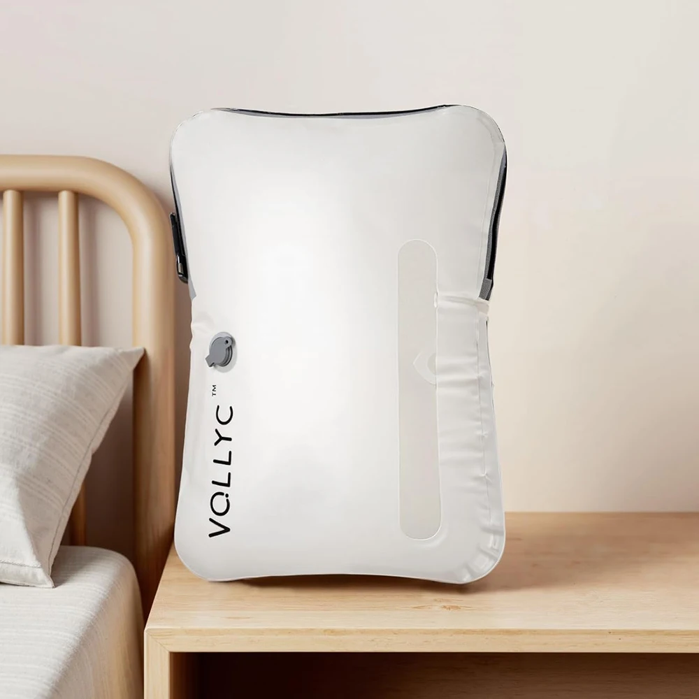 FLEXTAIL X VOLLYC EZYPACK – 25 l Vakuum-Aufbewahrungsbeutel, 85 % Kompression, wasserdichtes, reißfestes Nylon für Camping, Reisen Image