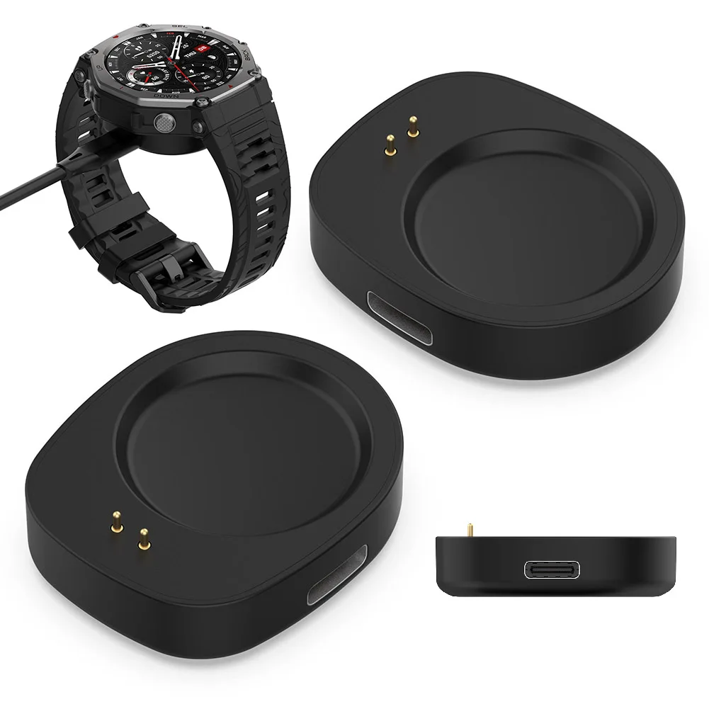 1 PC Ladegerät Adapter Lade Dock Adapter Smartwatch Ladegerät Basis Ladegerät Konverter für Amazfit Balance A2286/T-Rex 3 A2322 Image