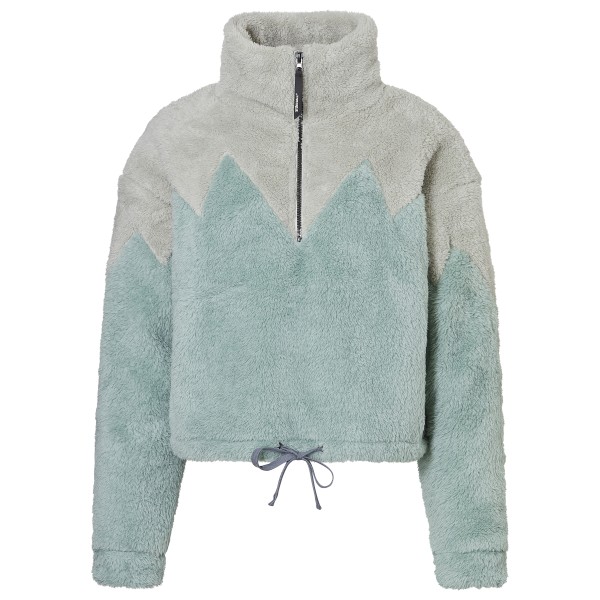 Rehall - Women's Lauren - Fleecepullover Gr S grau/türkis
