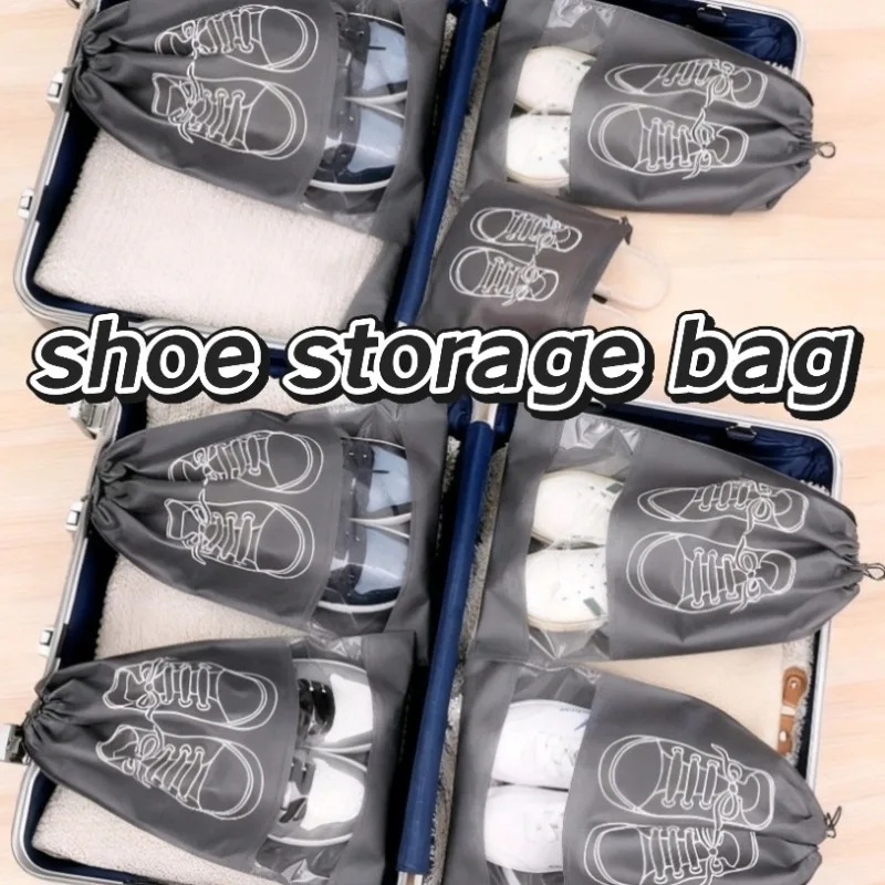 1-30 stücke Schuhe Lagerung Organizer Taschen Vlies Schuh Staub Taschen Tragbare Reise Schuh Tasche Schuhe Lagerung Verpackung beutel Organisatoren