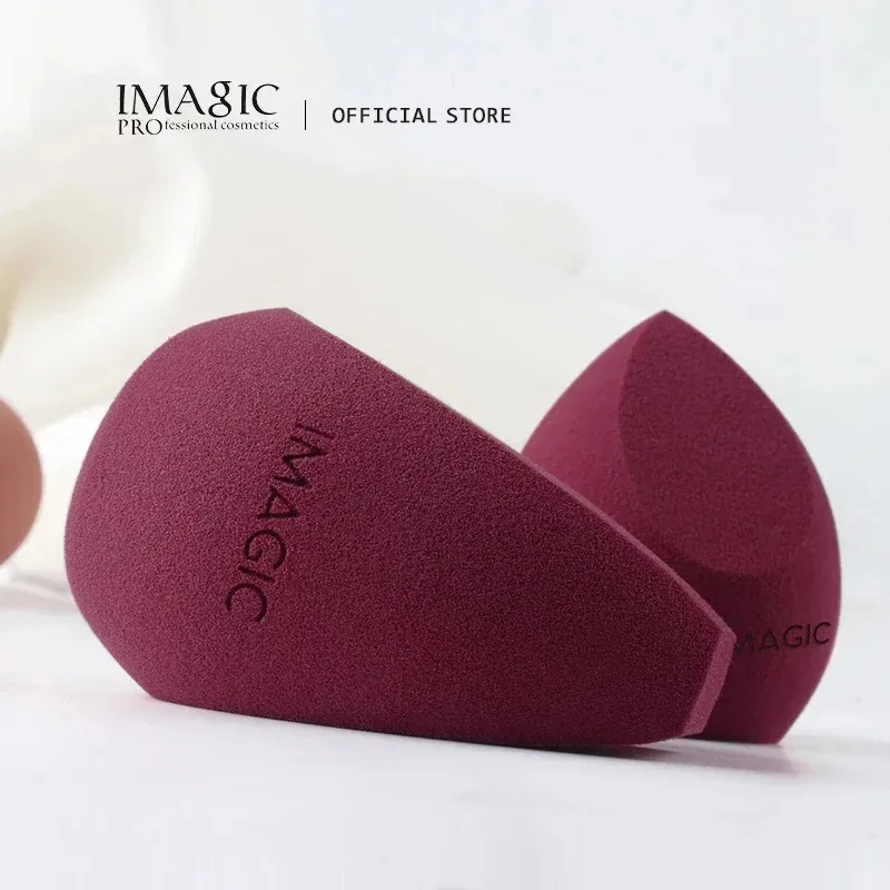 IMAGIC Beauty Sponge Face Wash Puff Kürbis Wassertropfen Nasses und trockenes Make-up-Werkzeug Image