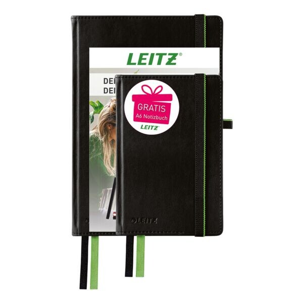 Leitz Notizbuch »Complete 4477« kariert A5 - 160 Seiten + gratis Notizbuch A6 Image