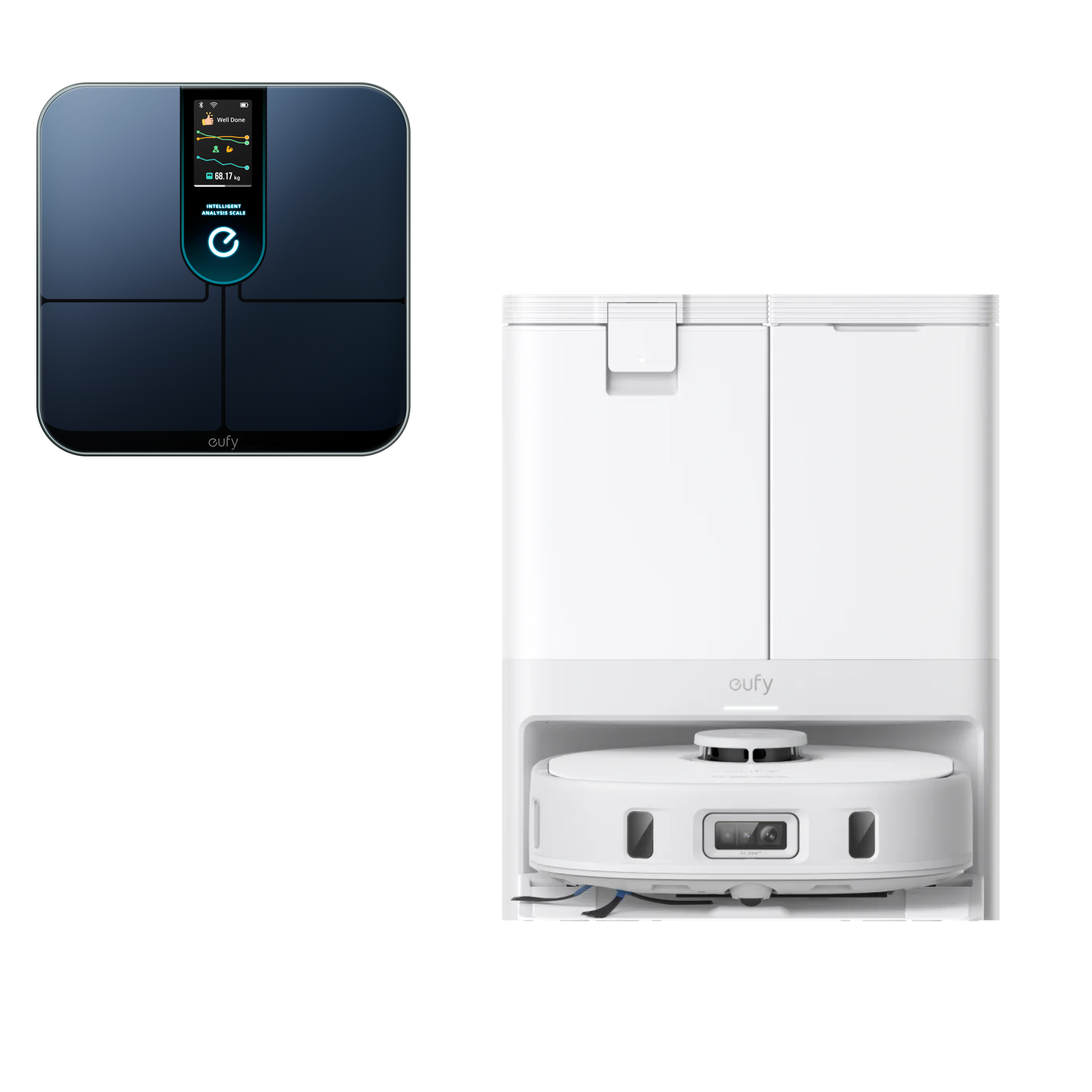 eufy X10 Pro Omni White + Smart Scale P3