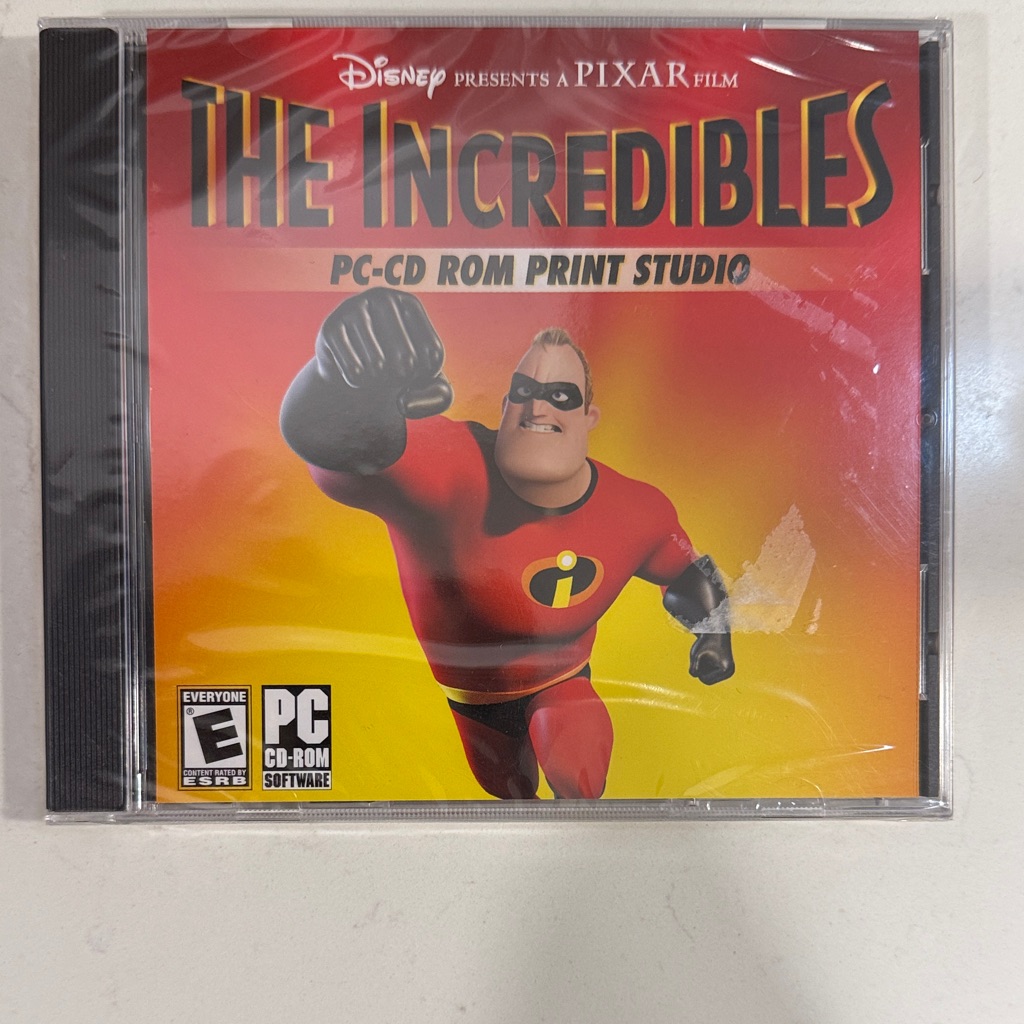 Disney Video Games & Consoles | Disney The Incredibles Pc Game - Red And Yellow | Color: Red/Yellow | Size: Os