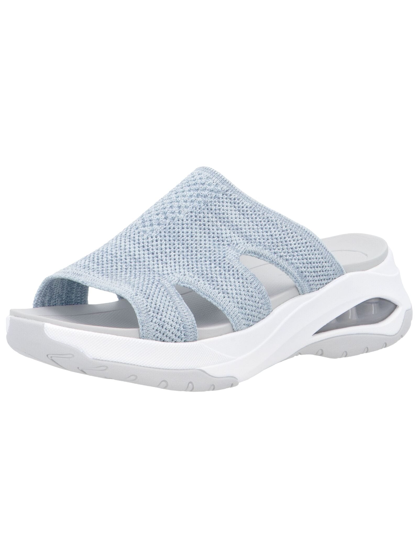 Pantolette RIEKER "Rieker Pantoletten Textil", Damen, Gr. 42, jeans, Textil, Schuhe Pantolette