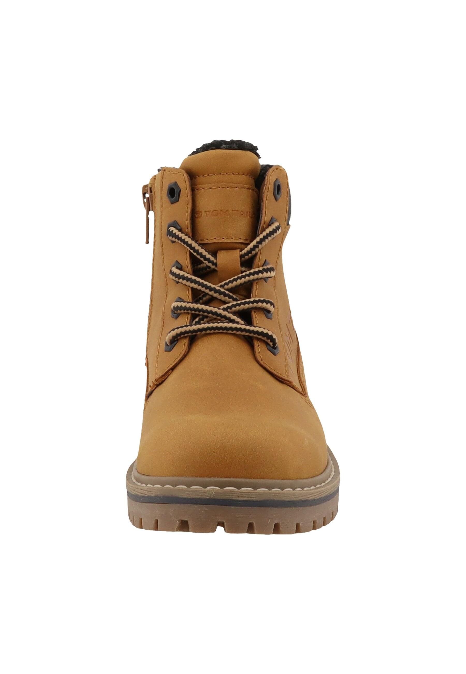 Stiefel TOM TAILOR "Tom Tailor Boots", Mädchen, Gr. 28, camel, Schuhe Stiefel