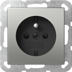 Gira Steckd. Erdstift + SH 4485600 Image