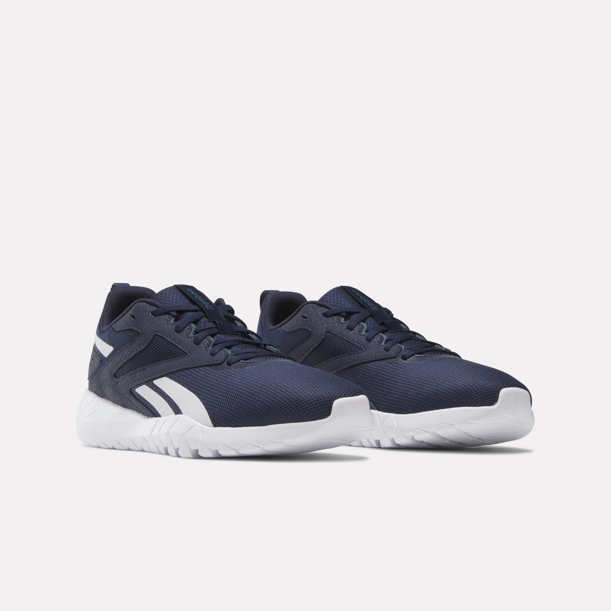 Trainingsschuh REEBOK "FLEXAGON ENERGY TR 4", Herren, Gr. 41, blau (navy), Synthetik, Textil, Schuhe