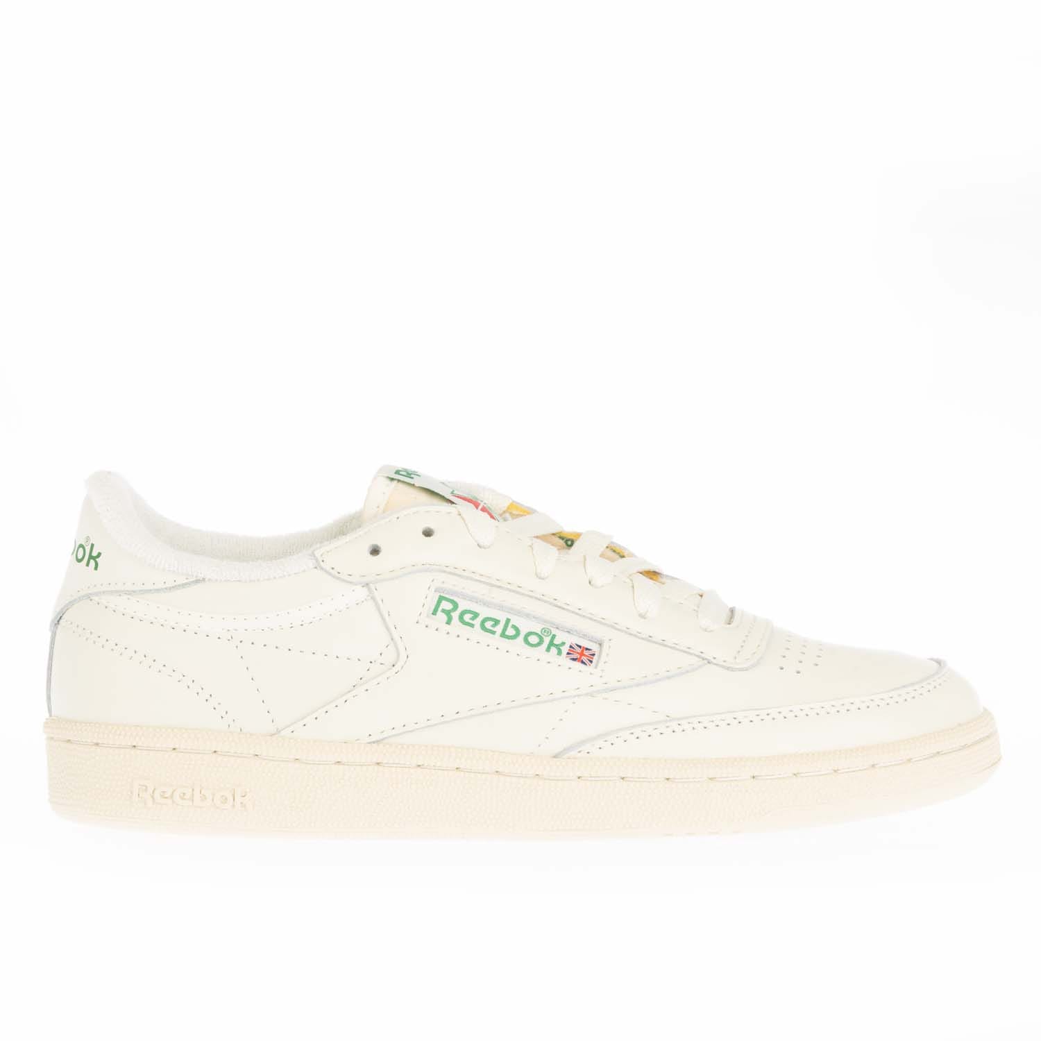 Damen Reebok Classics Club C 85 Vintage Sneakers in Weiß