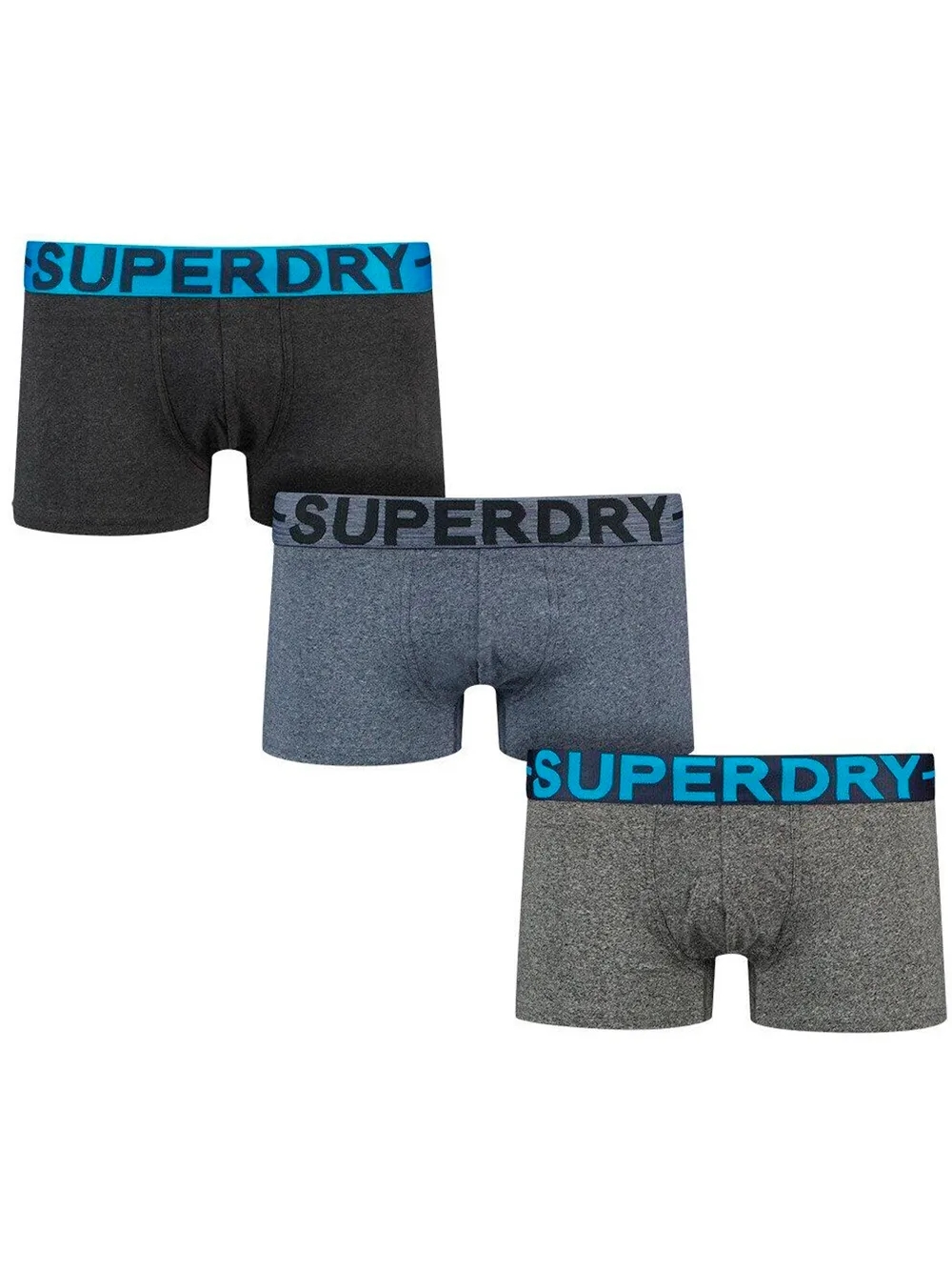 Superdry Herren-Boxershorts, 3er-Pack, Marke Image