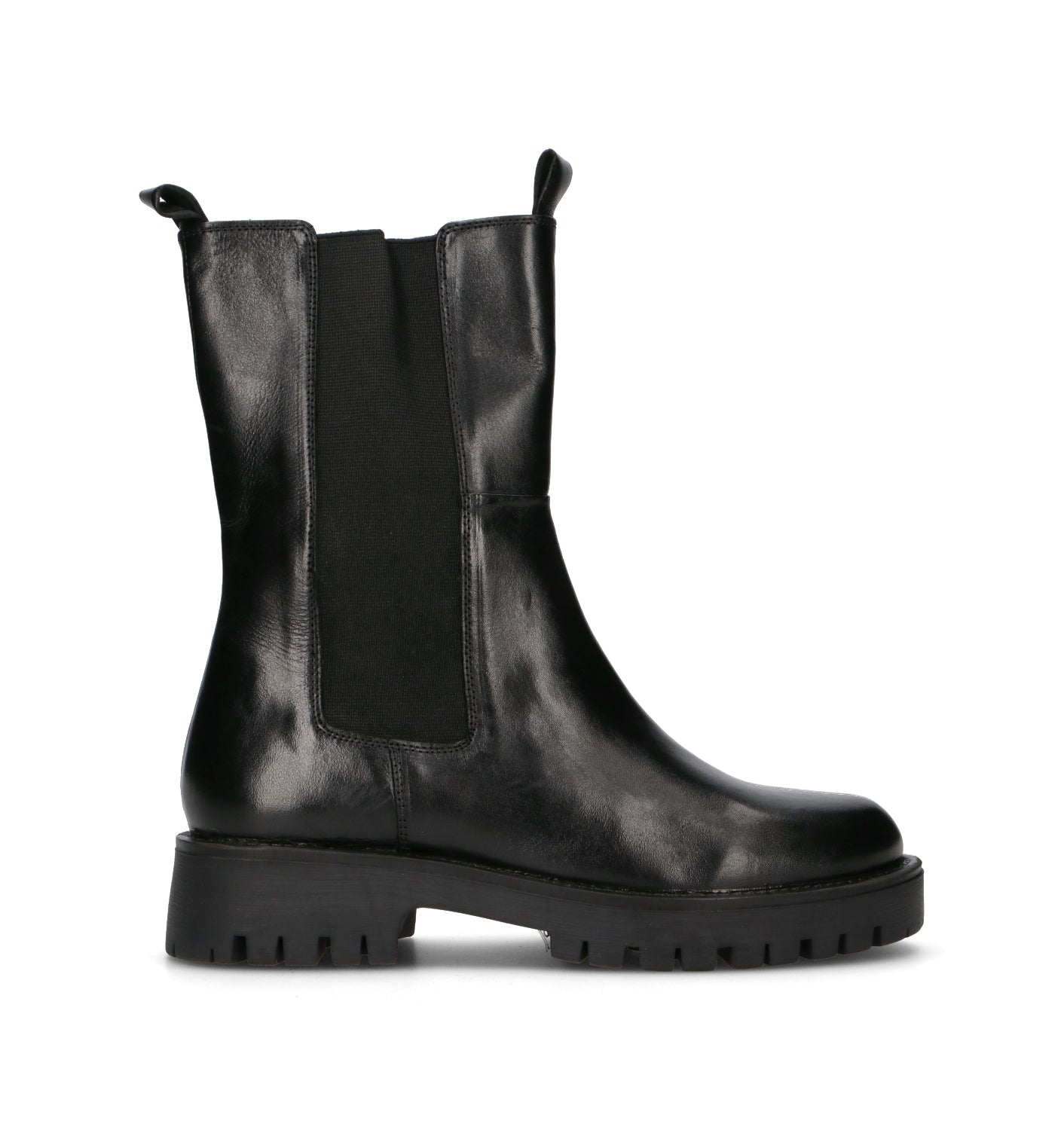 FRICKY Beatles donna nero in pelle