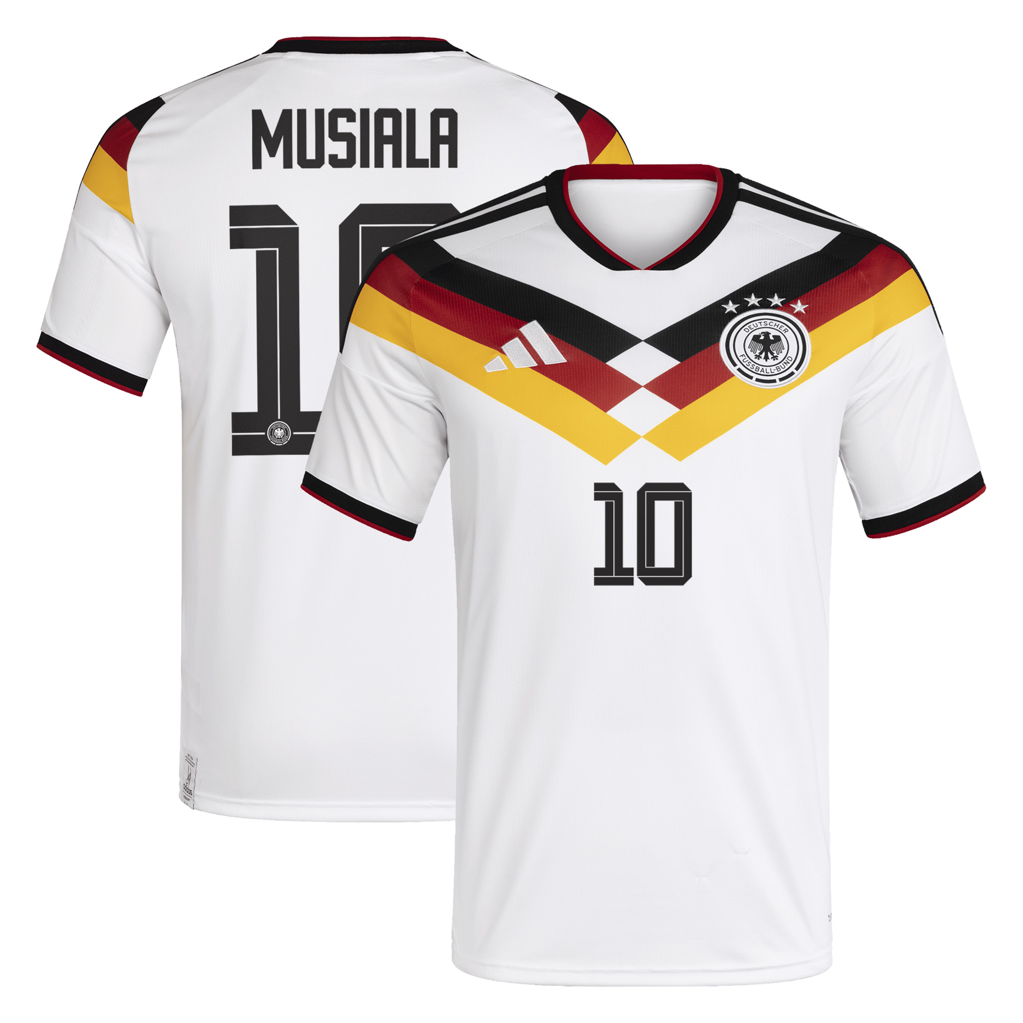 Deutschland 26 Heimtrikot mit Aufdruck Musiala 10 Image