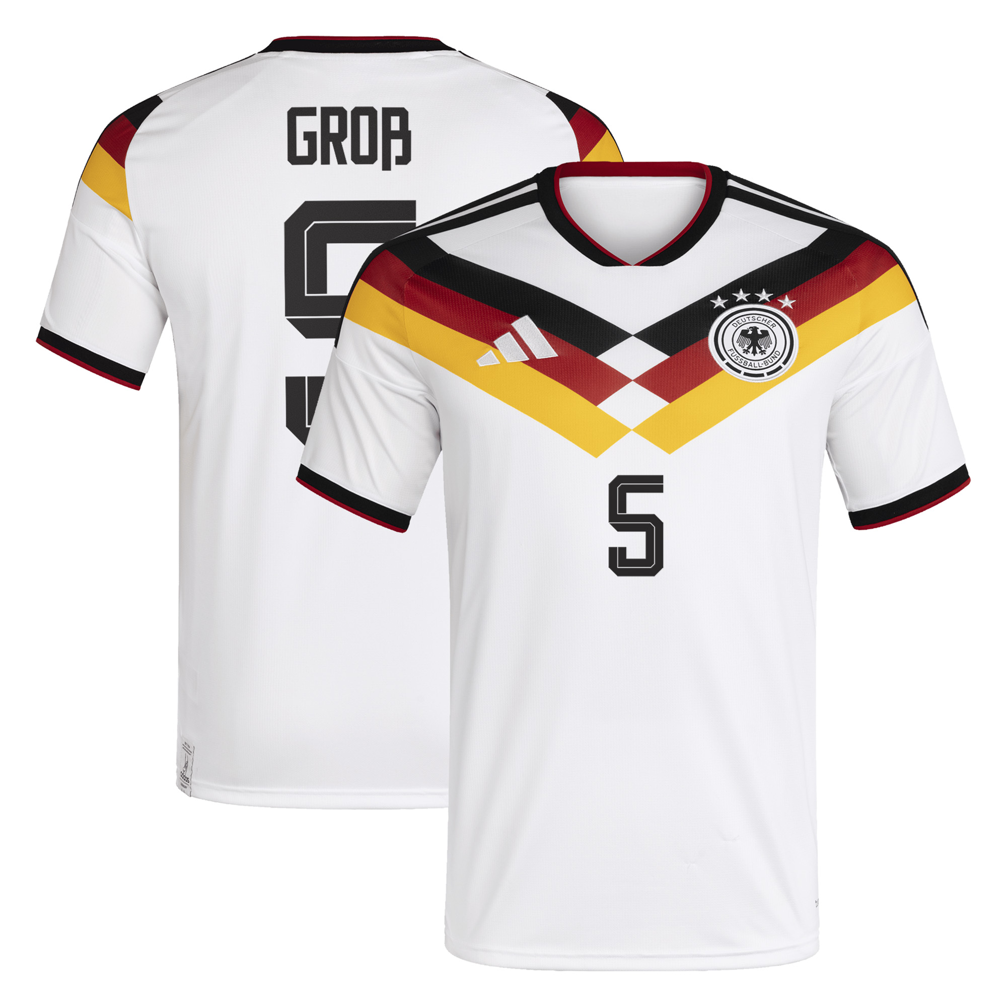Deutschland 26 Heimtrikot mit Aufdruck Groß 5 Image