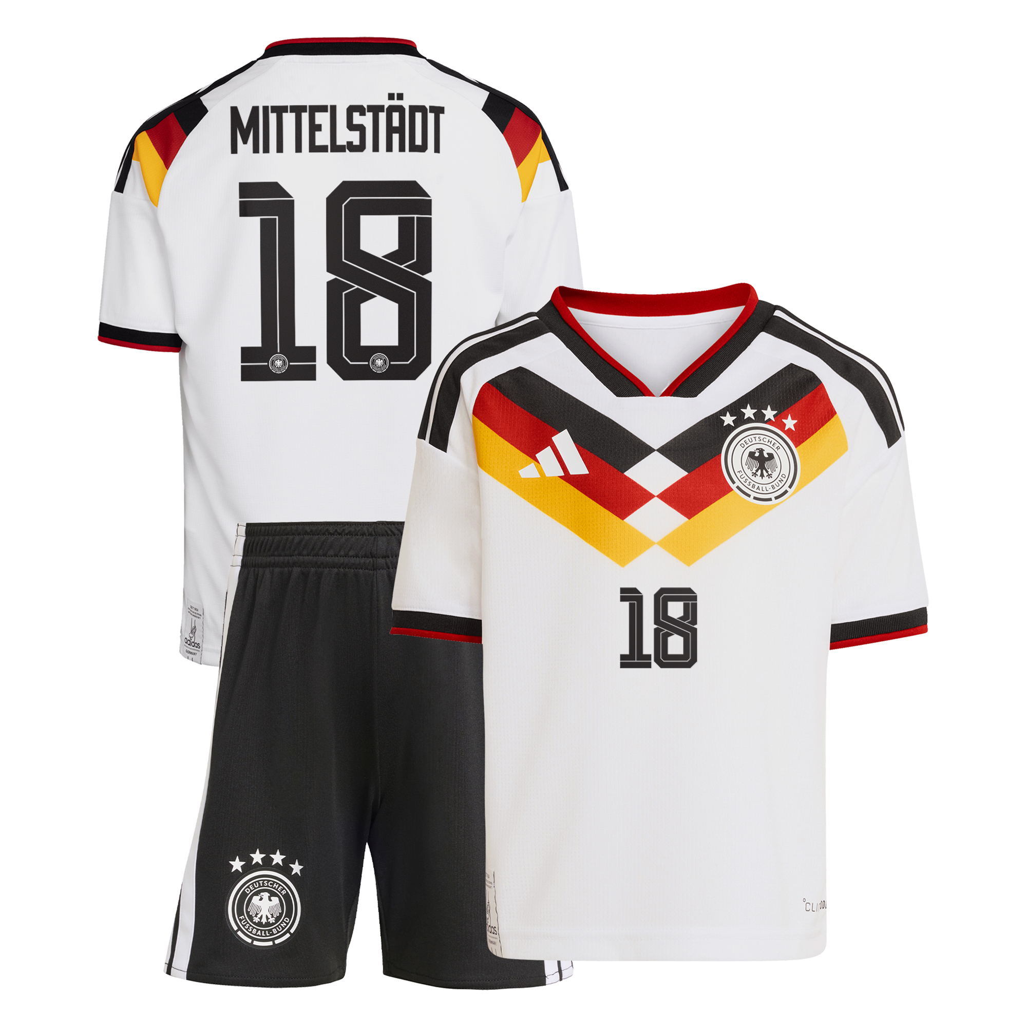 Deutschland 26 Replica Heim-Set für Kinder mit Aufdruck Mittelstädt 18 Image