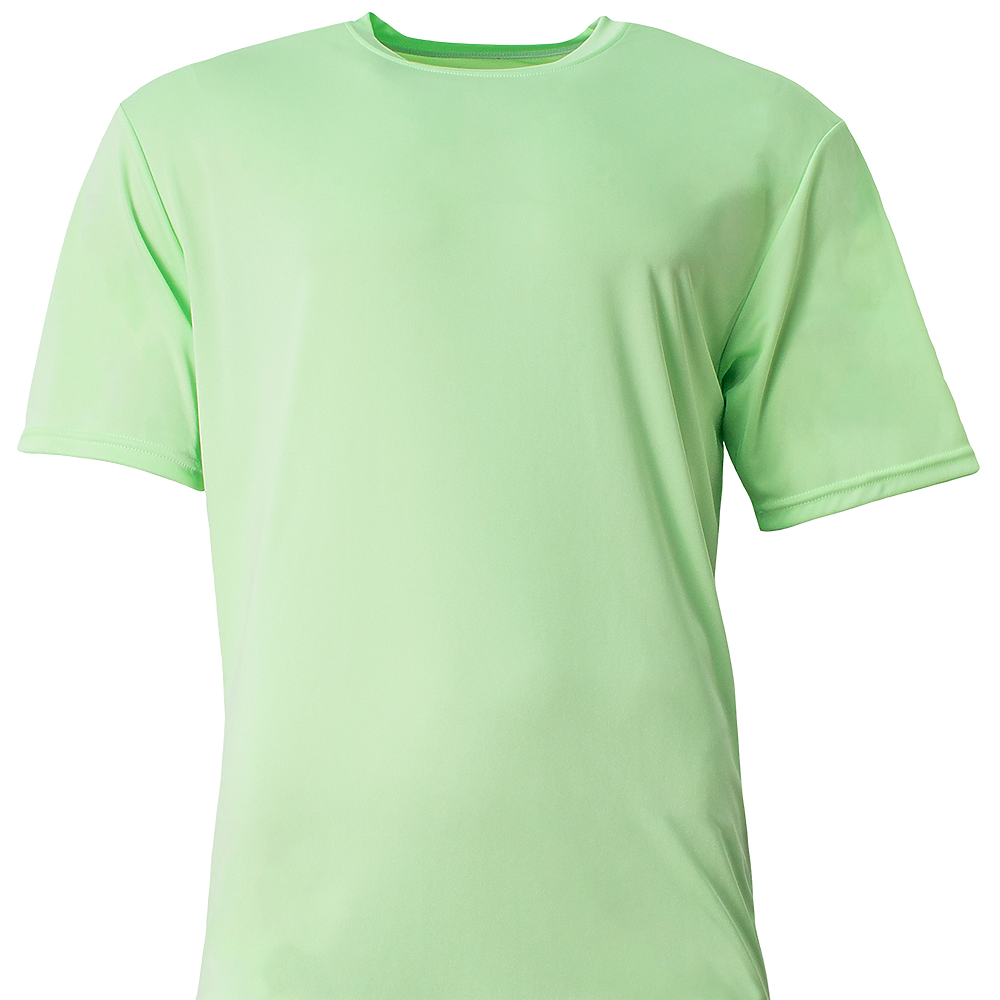 A4 NB3142 Youth Cooling Performance Crew T-Shirt in Light Lime size XL | Polyester A4NB3142