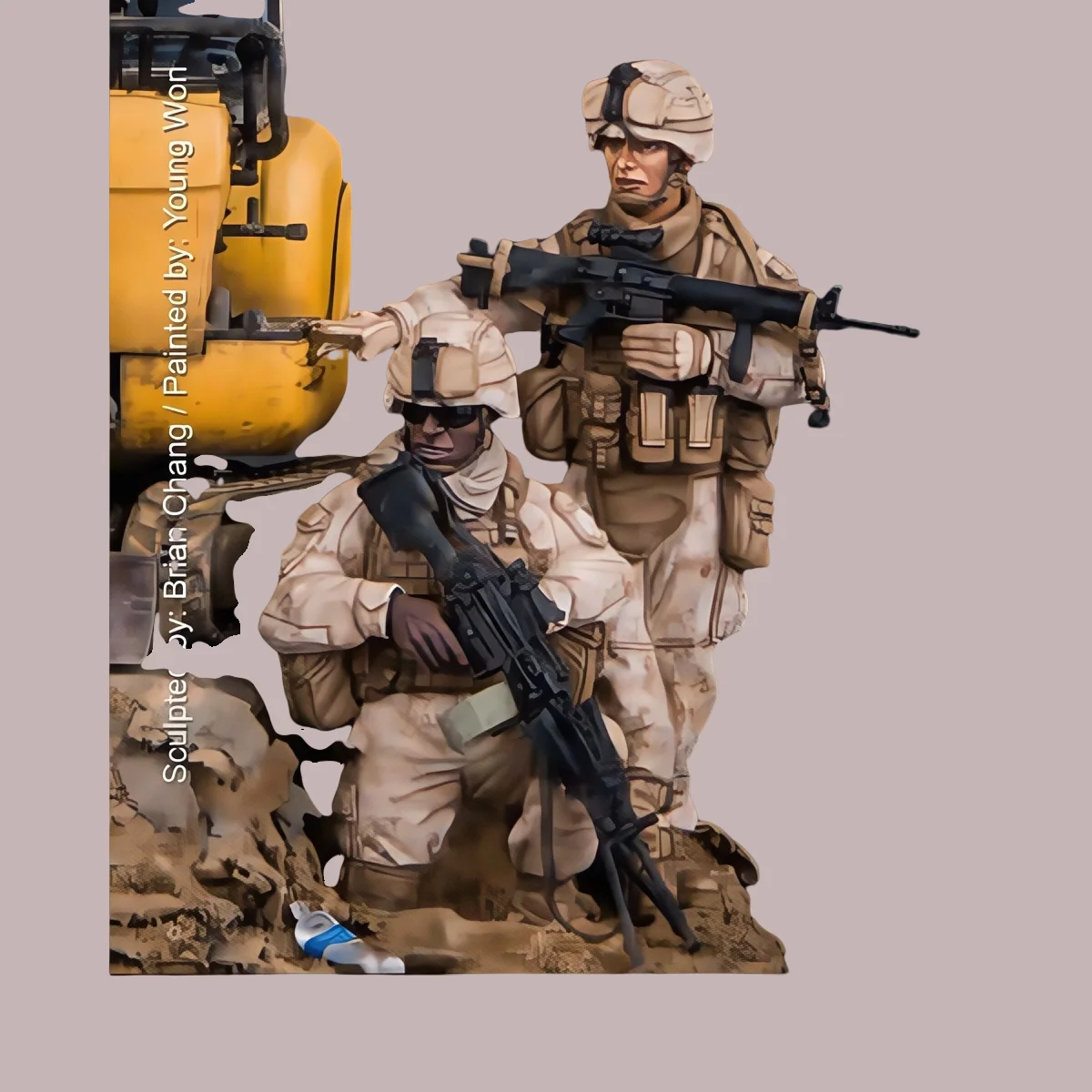 Unbemalter Modellbausatz aus Kunstharz im Maßstab 1:35, Militärthema, unmontiertes und unbemaltes GK des US Marine Corps Image