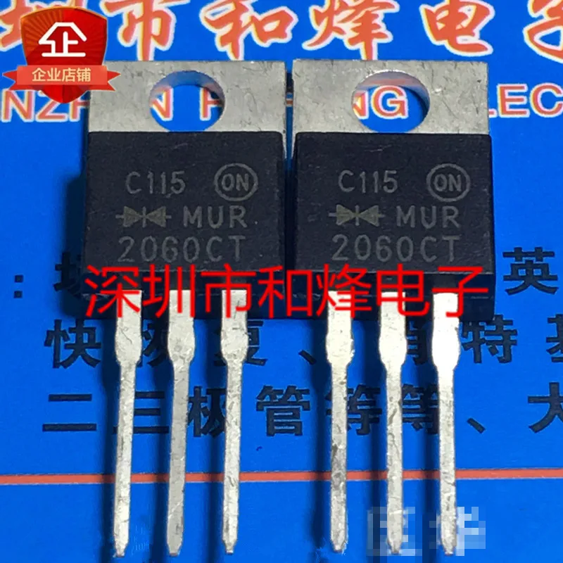 Original 10pcs/ MUR2060CT TO-220 600V 20A Image