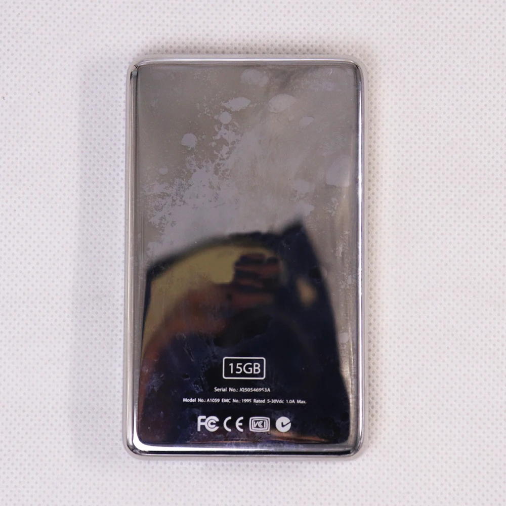 Silberne Metall-Rückseite für iPod 4. Generation 15 GB, 20 GB, 30 GB, 40 GB, 60 GB Image