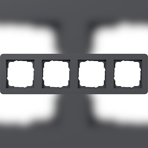 Gira Abdeckrahmen 4fach 0214152 Image